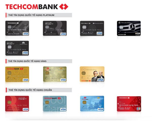 làm thẻ ATM ngân hàng Techcombank