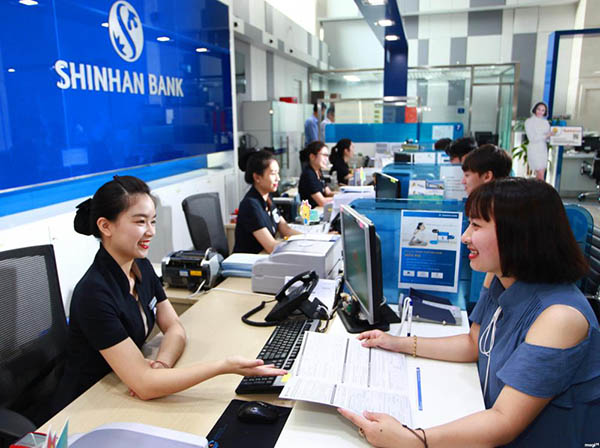 Vay tín chấp ngân hàng Shinhan Bank với lãi suất ưu đãi