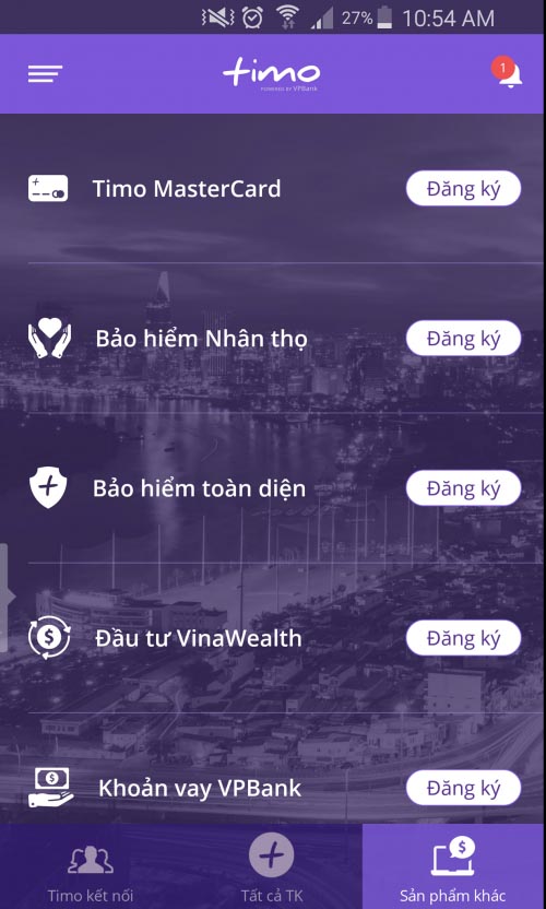 Cách đăng kí mở thẻ tín dụng Timo Mastercard