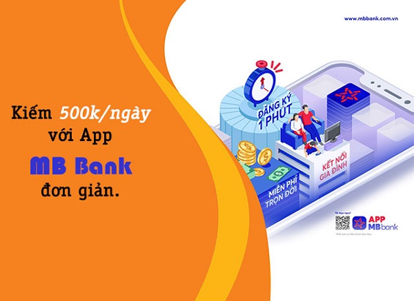 Hướng dẫn cách nhận 500K từ App MBBank