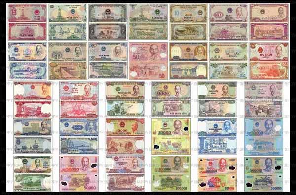 Giới thiệu đôi nét về tiền mặt Việt Nam Đồng